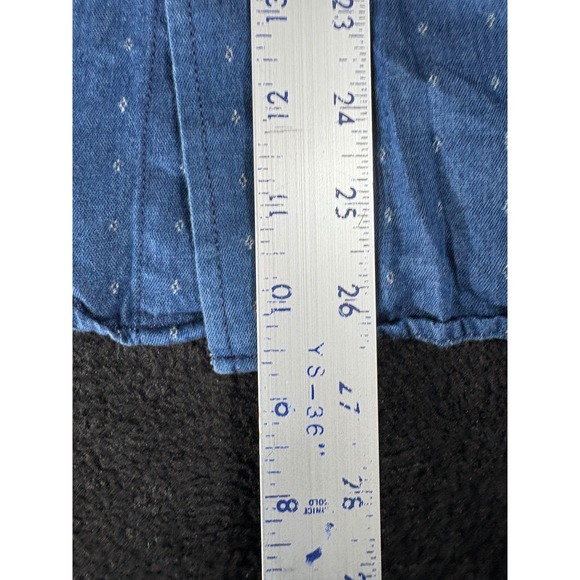 Banana Republic Mens Slim Fit Short Sleeve Button Down Shirt Medium‎ - Picture 4 of 8